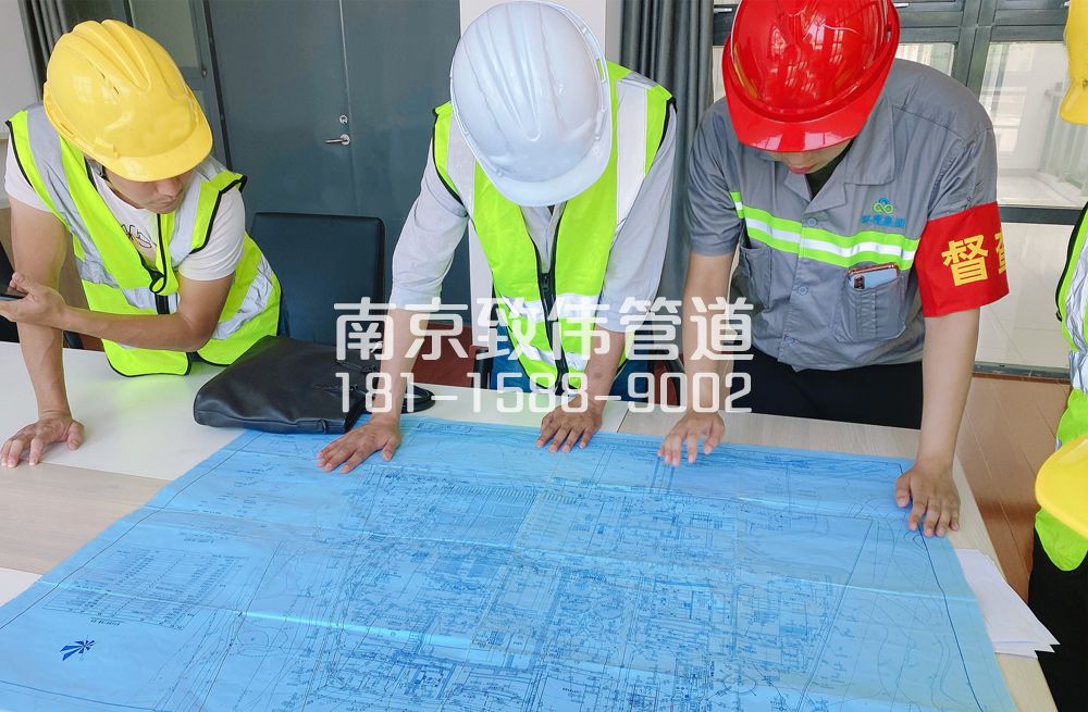 龙潭街管道探测